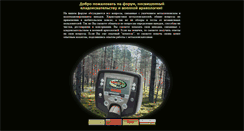 Desktop Screenshot of detectorparty.com